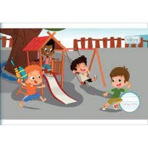 CADERNO CALIGRAFIA PEQUENO 40FLS CAPA MOLE SAPECA - TILIBRA