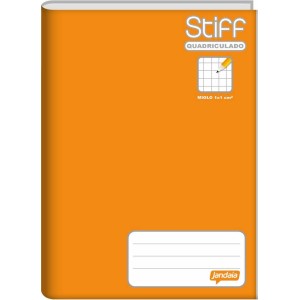 CADERNO QUADRICULADO BROCHURÃO 96 FOLHAS CAPA DURA