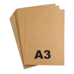 PAPEL KRAFT (PARDO) A3 FOLHA AVULSA