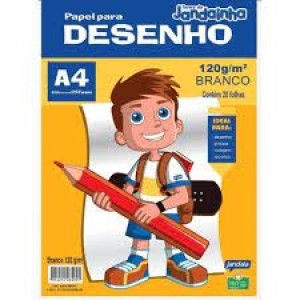 BLOCO DE DESENHO A3 120G 20FOLHAS -  BRANCO