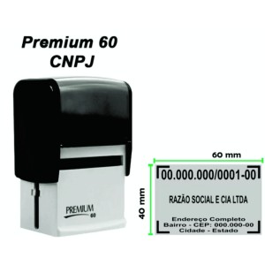 CARIMBO CNPJ 60X40