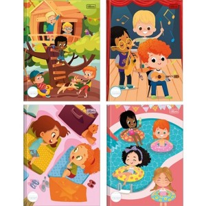 CADERNO DE LINGUAGEM BROCHURA  40FOLHAS CD SAPECA TILIBRA