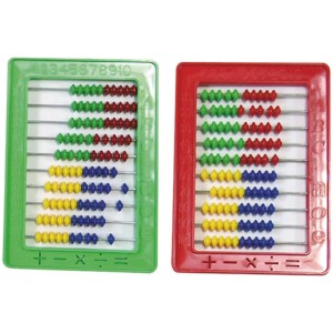 ÁBACO ESCOLAR COM 100 BOLINHAS